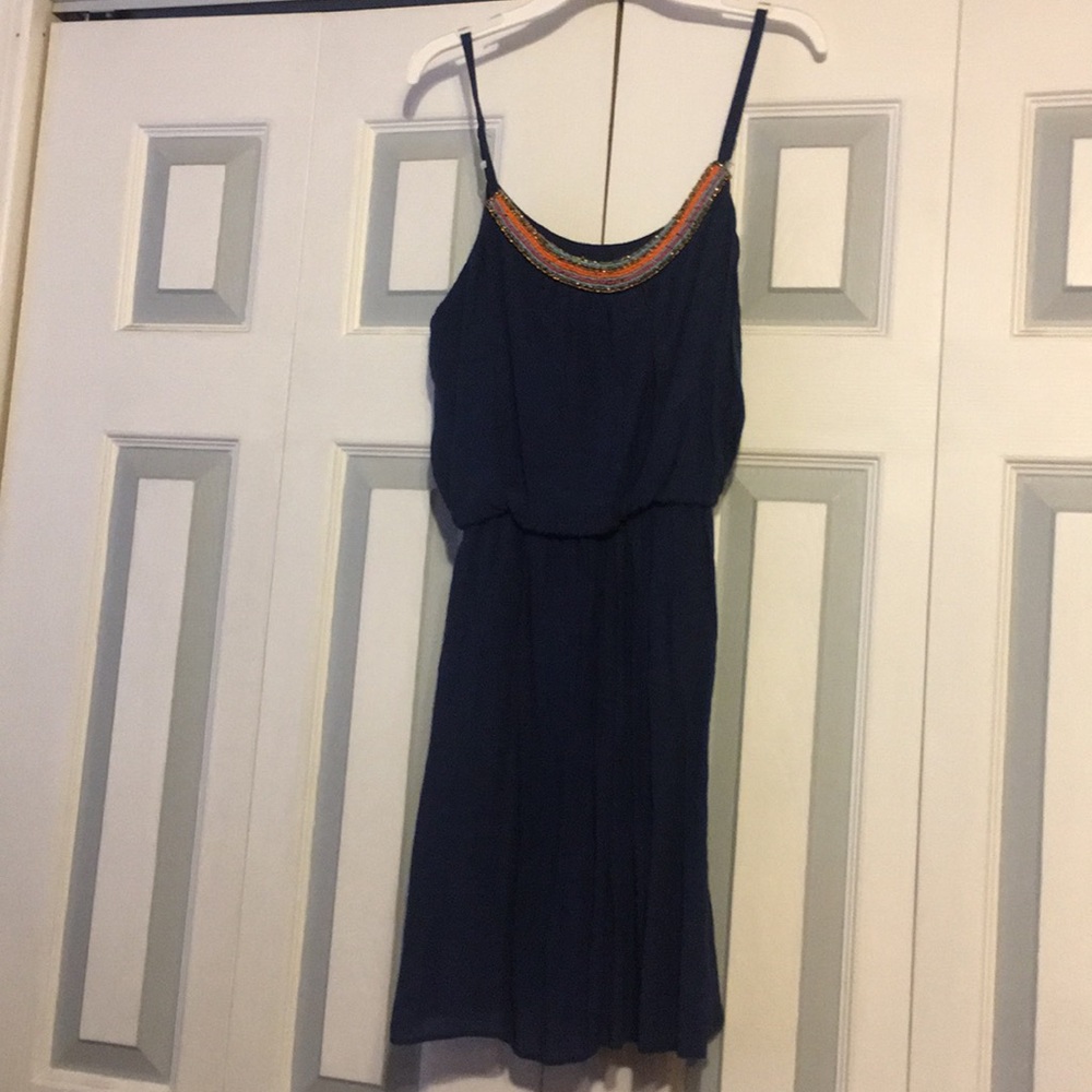 Blue dress